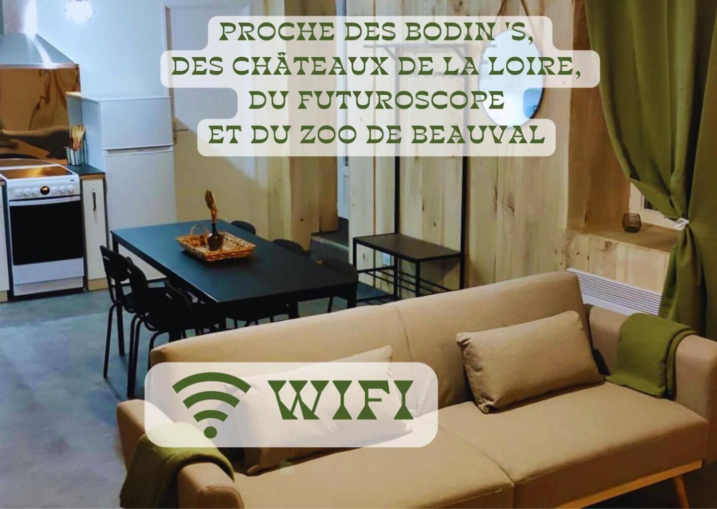 Appartement 2 Chambres Avec Wifi Centre De Descartes Ngoại thất bức ảnh